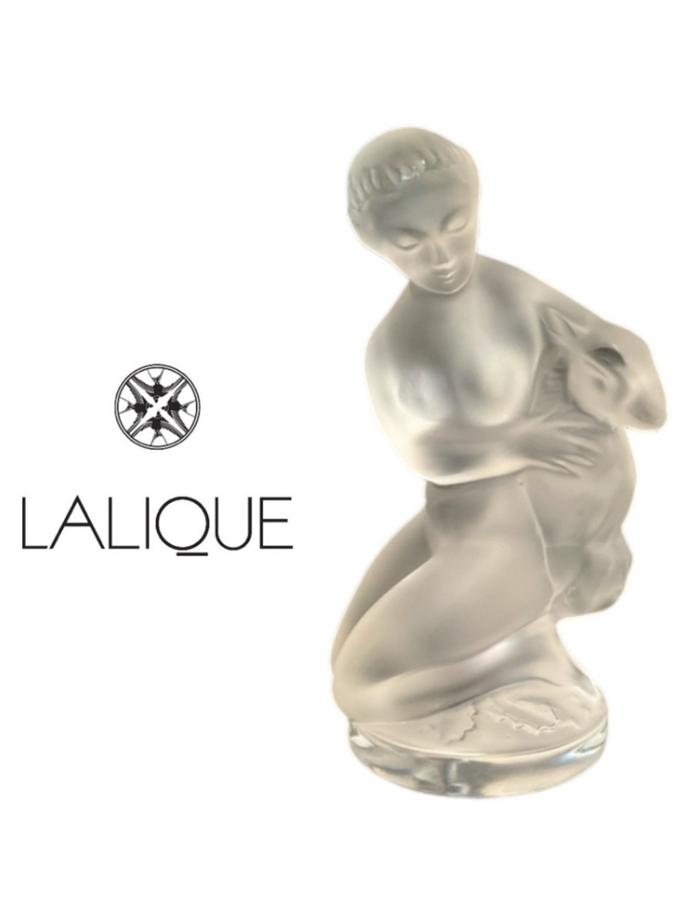 Lalique "Diana the Huntress" with Fawn